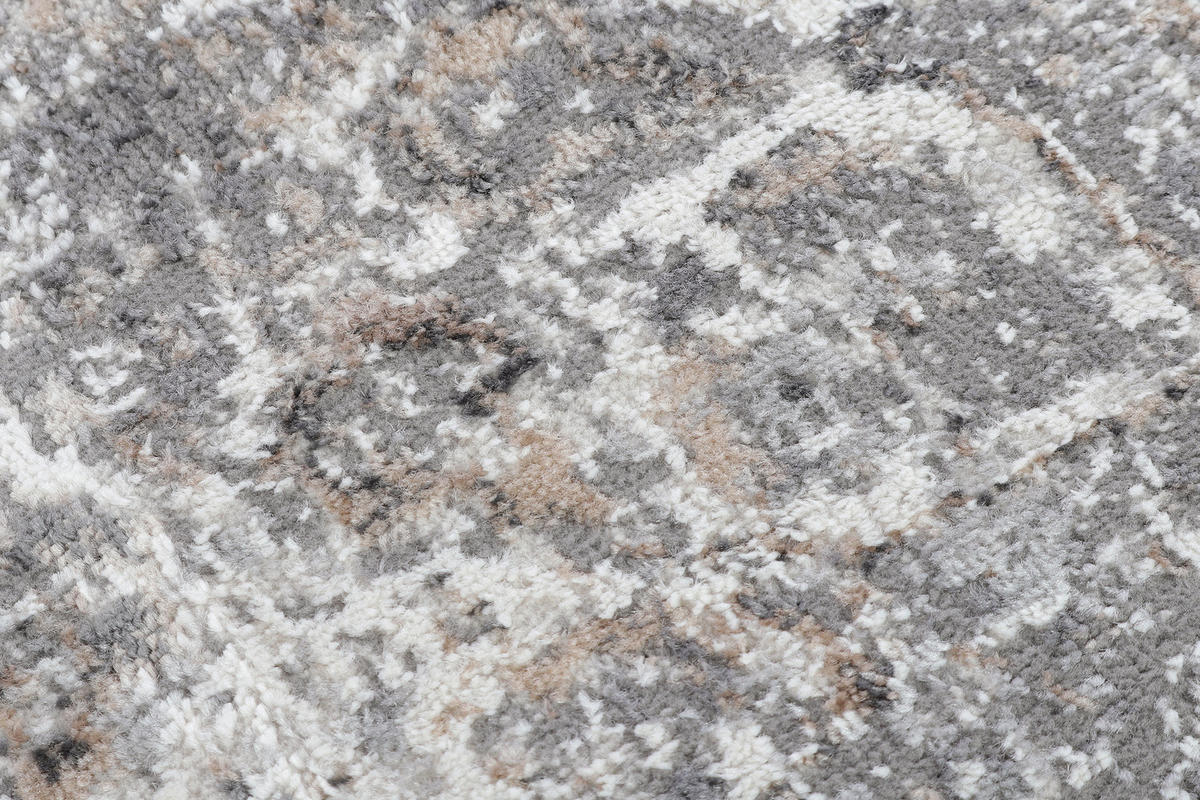 TEPPICHLÄUFER VALLEY hellgrau vintage 100/300 cm - Hellgrau, Textil (100/300cm) - Tapiso
