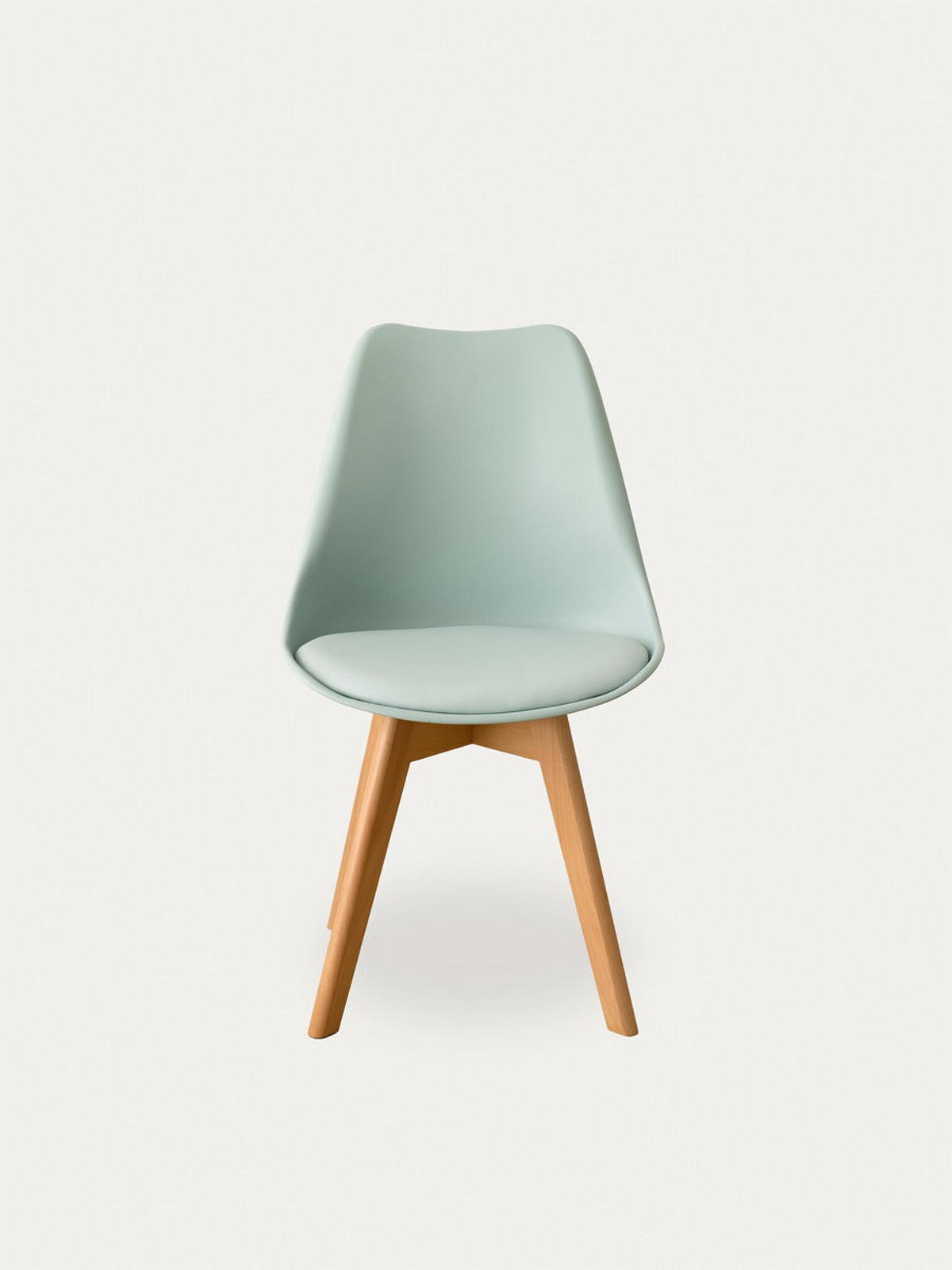 STUHL Scandinavian Grün 49 cm x 82 cm - Grün, Kunststoff (49/82/51cm) - Kenay Home