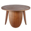 COUCHTISCH Vivially Nussbaum-Optik Ø 80 cm - Nussbaumfarben, Holzwerkstoff (80/80/50cm) - Selsey