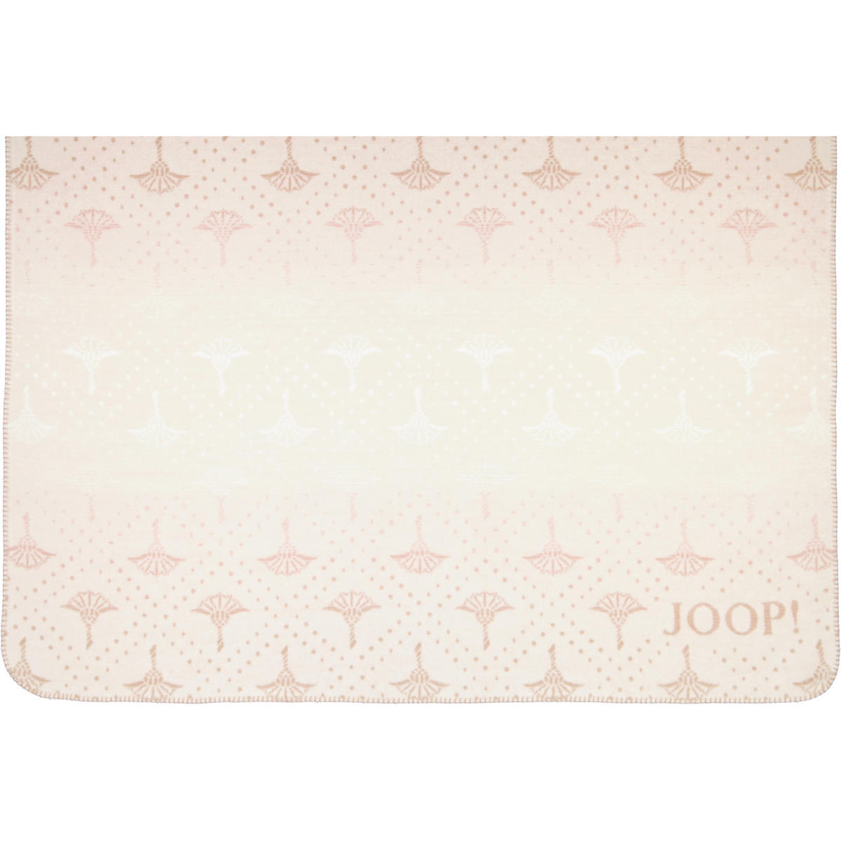 WOHNDECKE CORNFLOWER CHARM NUDE - Rosa, Textil (150/200cm) - Joop!