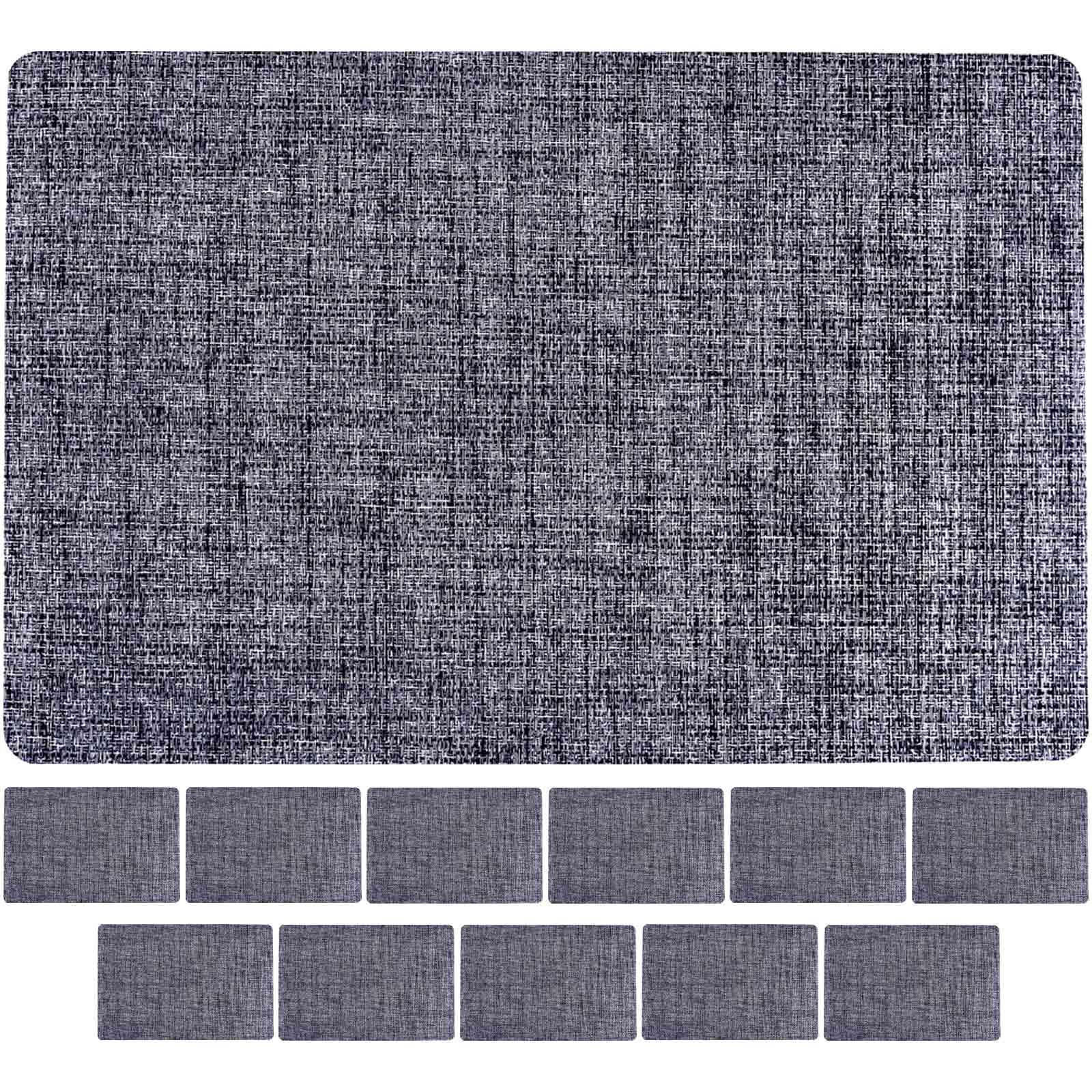 TISCHSETS Linen Graublau 44 x 29 cm 12er Set - Blau, Kunststoff (43.5/28.5/0.1cm) - Ritzenhoff Breker