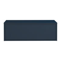 WASCHBECKENUNTERSCHRANK - 94 cm x 47 cm - Holz, Platte - Marineblau - TEANA - Dunkelblau, Holz (94/32/47cm) - Vente-Unique