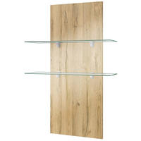 WANDREGAL Faro Eiche Natur - Eichefarben, Holzwerkstoff (70/110/21cm) - Vladon