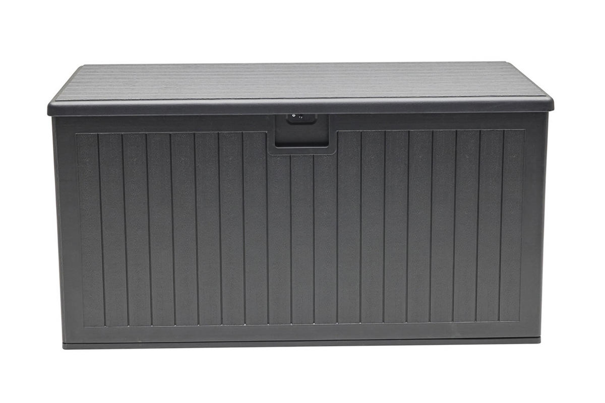 KISSENBOX Lilo 160x80 cm, Kunststoff, Schwarz - Schwarz, Kunststoff (160/72/80cm) - dasmöbelwerk