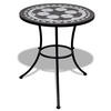 GARTENTISCH Tischon 60/70/60 cm - Schwarz, Naturmaterialien (60/60/70cm) - ZMH