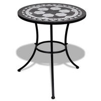 GARTENTISCH Tischon 60/70/60 cm - Schwarz, Naturmaterialien (60/60/70cm) - ZMH