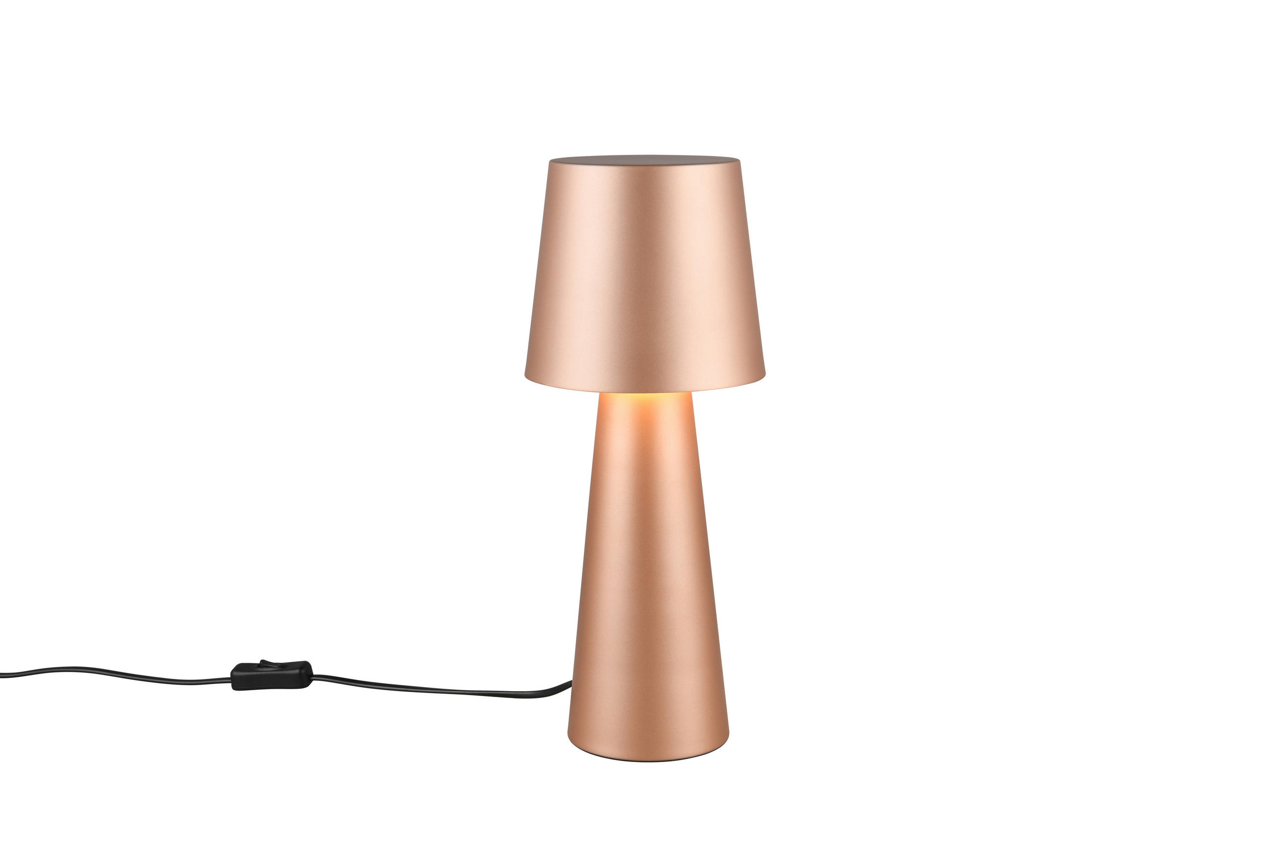 Trio Leuchten Tischlampe Braun 16x40x16 cm