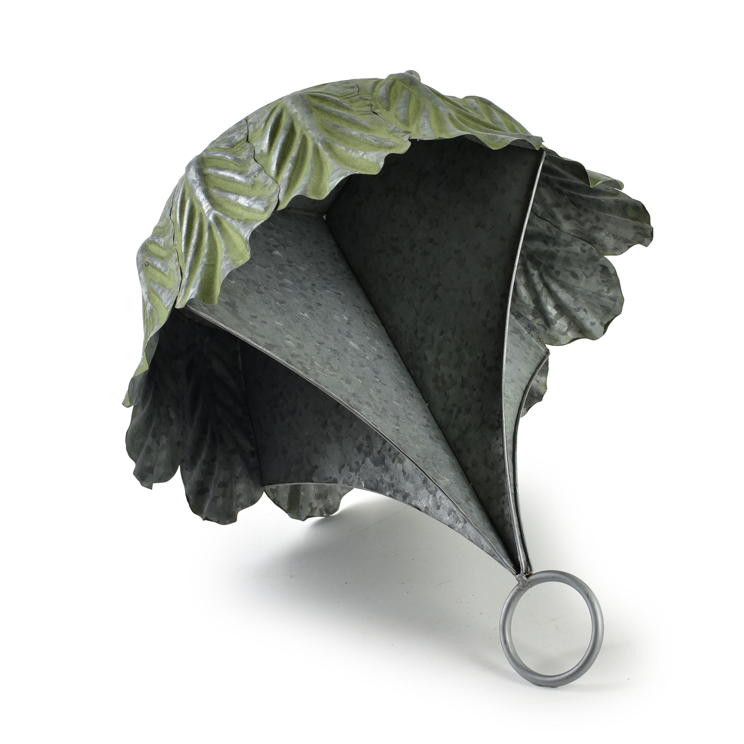 BLUMENTOPF Marina Grün 87/48/45 cm Metall - Grün, Metall (45cm) - Mondex
