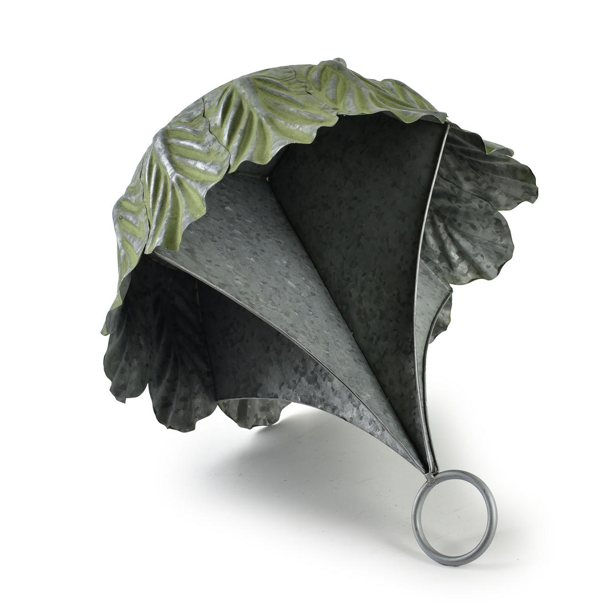 BLUMENTOPF Marina Grün 87/48/45 cm Metall - Grün, Metall (45cm) - Mondex