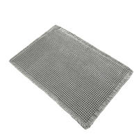 TEPPICH, Hellgrau, Polyester, 43 x 61 cm - Grau, Kunststoff/Textil (43/61cm) - Weltevree