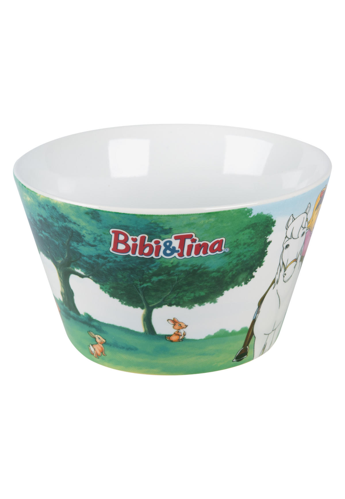 MÜSLISCHALE Bibi und Tina Mehrfarbig 500 ml - Multicolor, Keramik (14cm) - United Labels