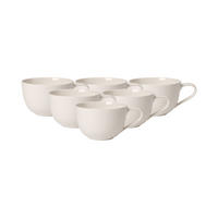 FRÜHSTÜCKSTASSEN For Me weiß 300 ml 6er Set - Weiß, Keramik (0.3L) - Villeroy & Boch