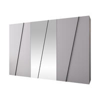 DREHTÜRENSCHRANK Zen 2L 300 cm - Schwarz/Weiß, Holzwerkstoff/Kunststoff (300/202/50cm) - MIRJAN24