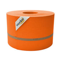 SICHTSCHUTZSTREIFEN Premium für Doppelstabmatten Zaunblende Orange, 50m - Orange, Kunststoff (5000/19cm) - ZAUN|ZU