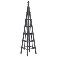 MŘÍŽKA Anthracit - antracitová, dřevo (33/148/33cm) - MCW