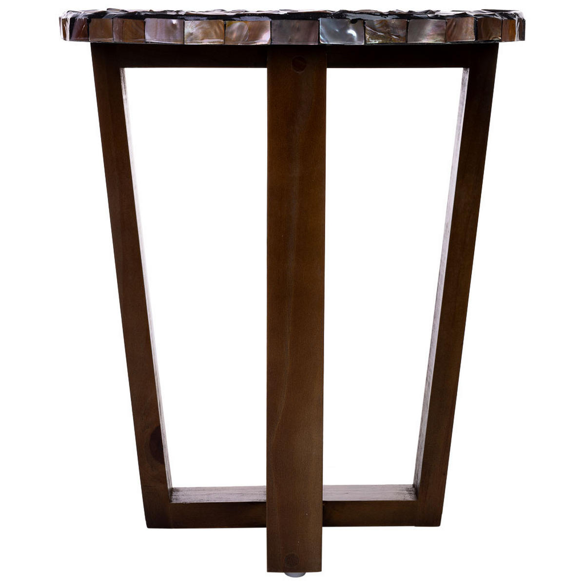 TISCH aus Holz, braun, 36x40cm - Braun, Holz (36/36/40cm) - Wanderlust