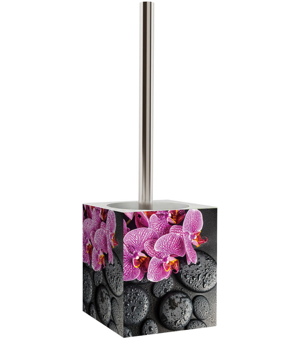 BADEZIMMER Set Madeira - Schwarz, Kunststoff (7/17/7cm) - Sanilo