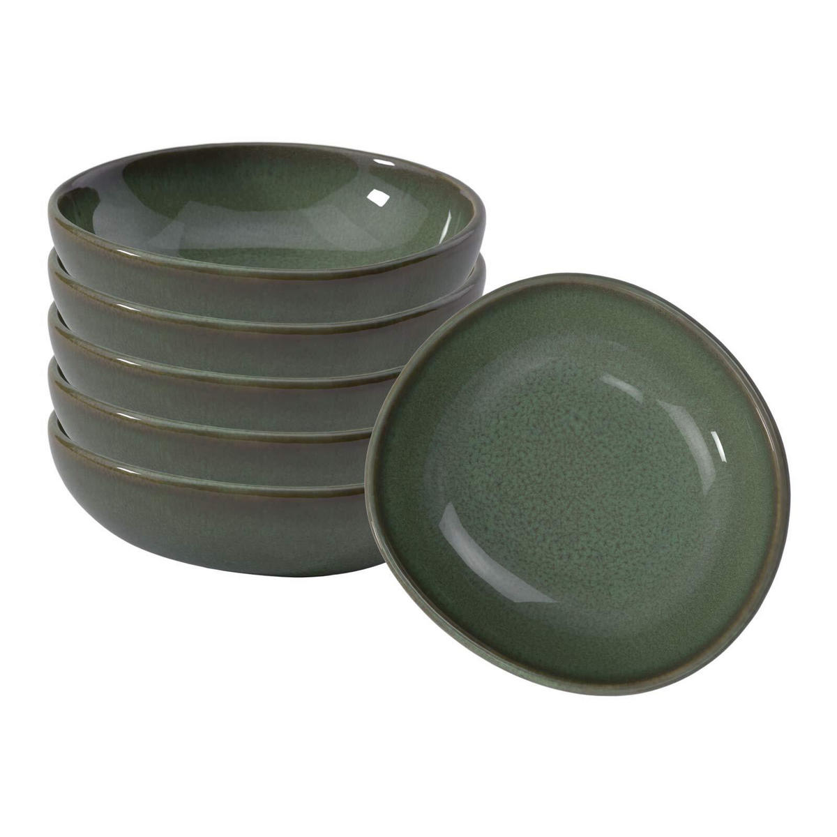 SCHÄLCHEN Lave Vert 11 x 10 cm 6er Set - Grün, Keramik (10.5cm) - like.Villeroy & Boch