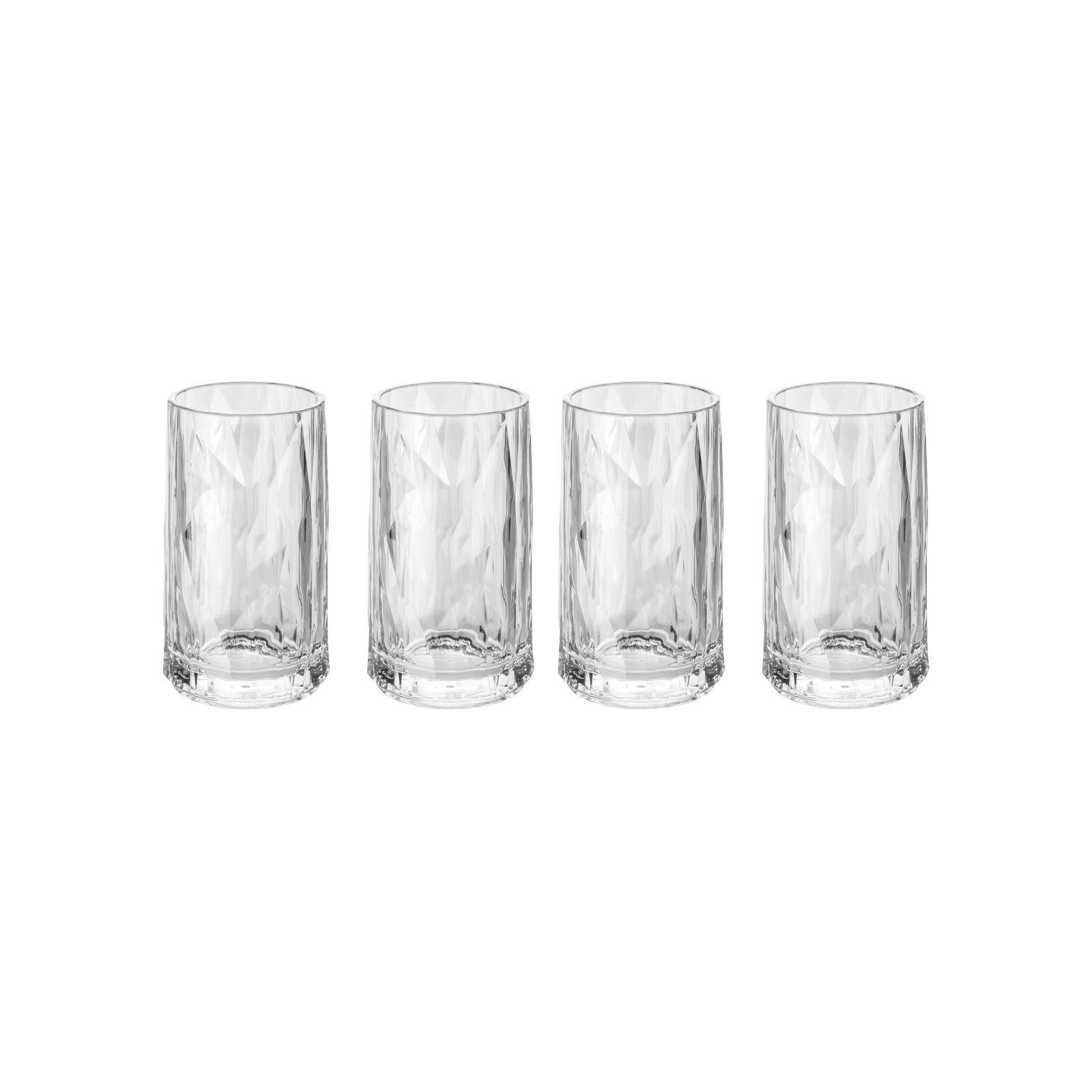 STAMPER SUPERGLAS Club No. 7 transparent 40 ml 4er Set - Transparent, Kunststoff (0.04L) - Koziol