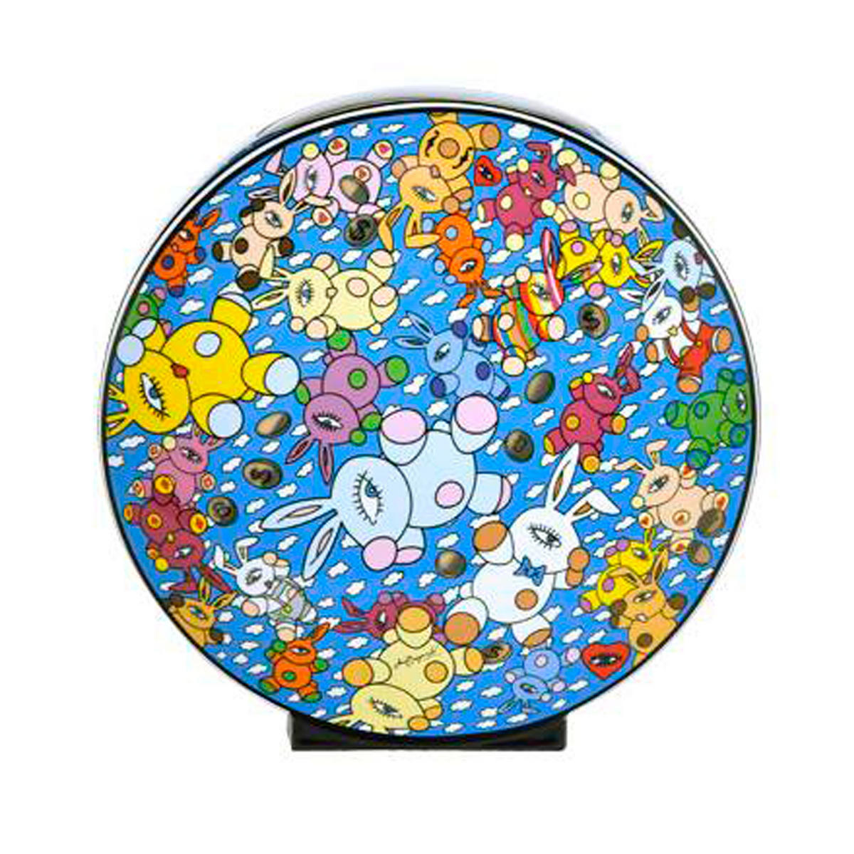 VASE Bergonzoli - Magic Bunny Explosion, Porzellan - Multicolor, Keramik (30cm) - Goebel