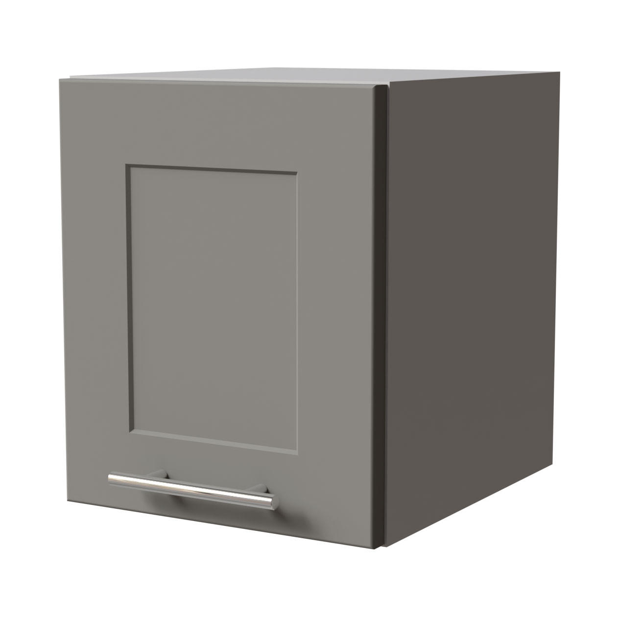 KLAPPHÄNGESCHRANK Oslo W4B/30 Dust Grey Matt / Grau 30 / 32,5 / 36cm - Grau, Holz/Holzwerkstoff (30/36/32.5cm) - Feldmann-Wohnen