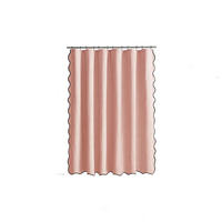 DUSCHVORHANG, rosa, 200 x 180 cm, Leinen - Rosa, Textil (180/200cm) - Authentics