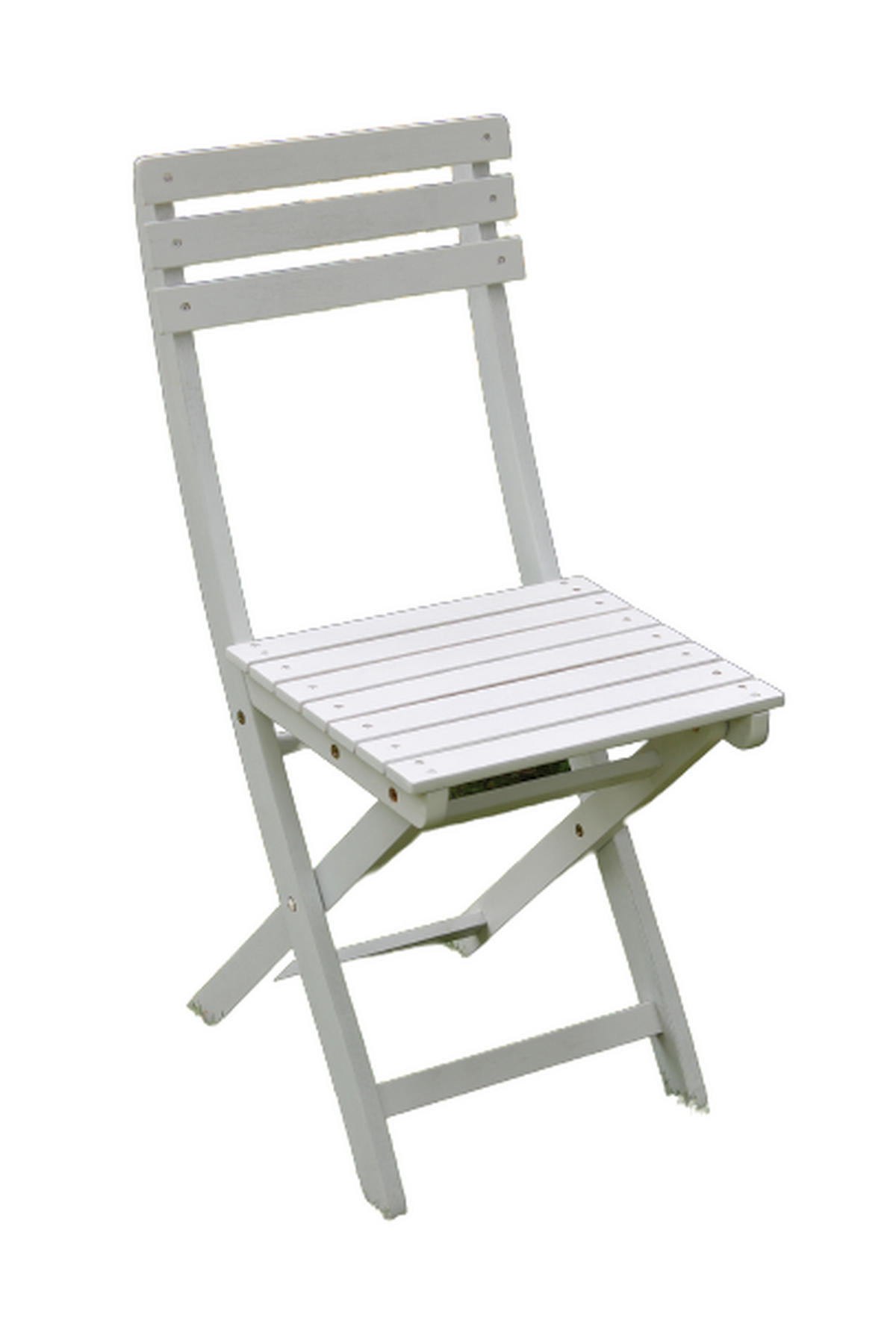 KLAPPSTUHL Bistro weiß - Weiß, Holz (38/82/52cm) - Sedex