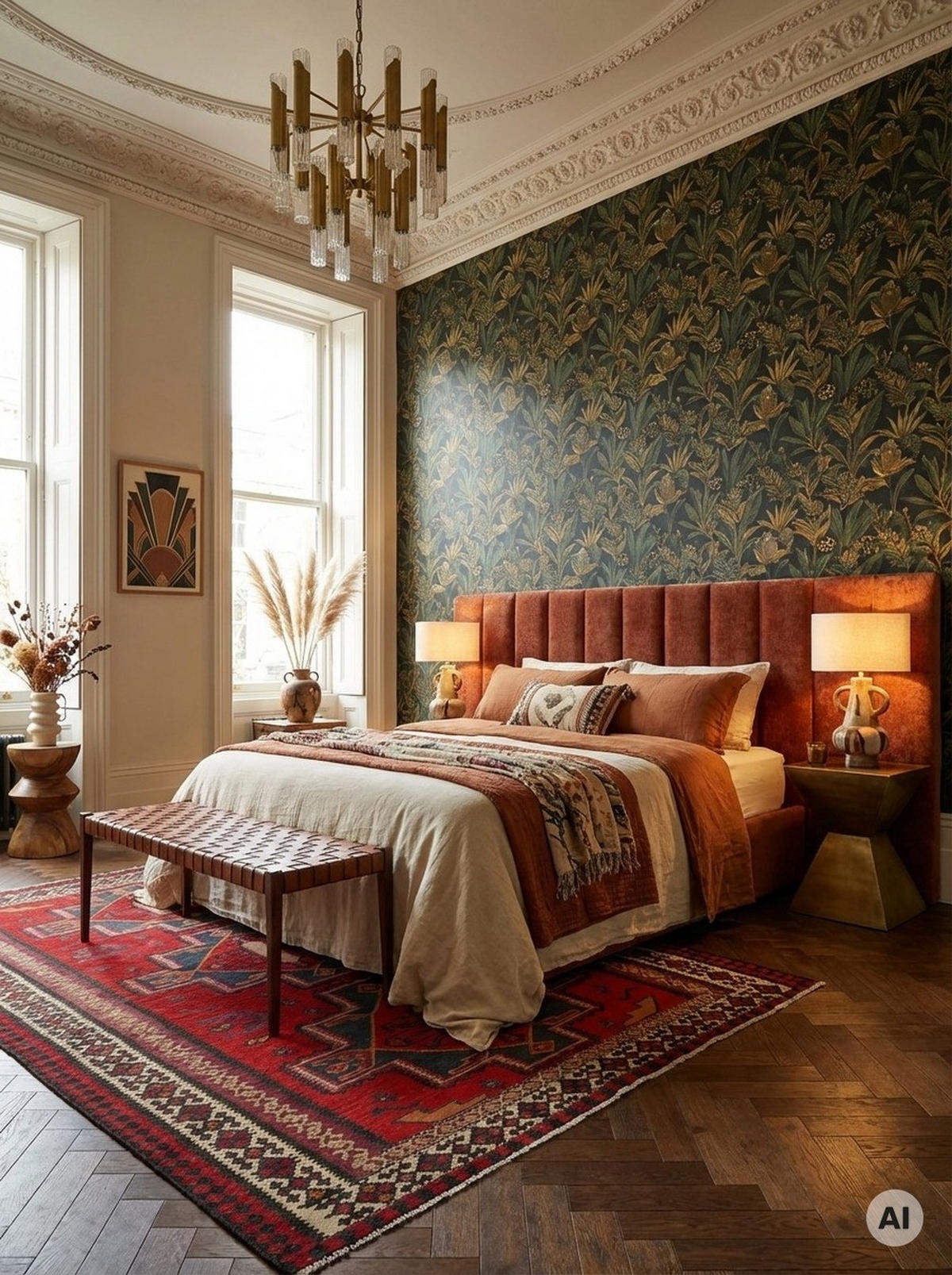 KELIM-TEPPICH handgewebt Ardebil Rot 309/177 cm Schurwolle - Rot, Textil (177/309cm) - Looma