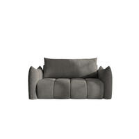 SOFA 2er-sitzer Ontario Mit Liegefunktion - Grau, Holzwerkstoff/Textil (162/86/101cm) - Fun Möbel