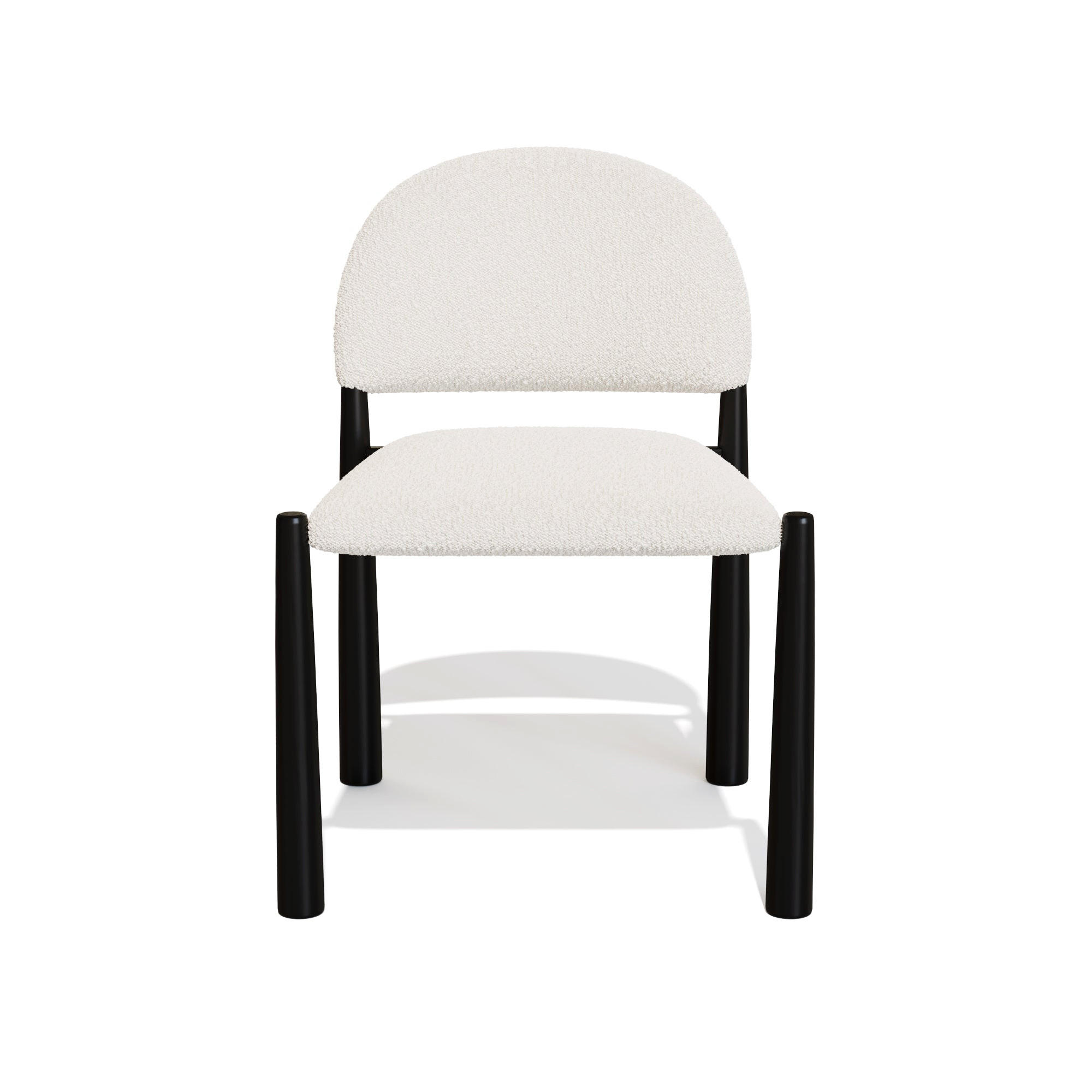 Thumbnail - Sia Home Stuhl, Creme, Textil, 53x6.4x56.5 cm, Wohnzimmer, Sessel