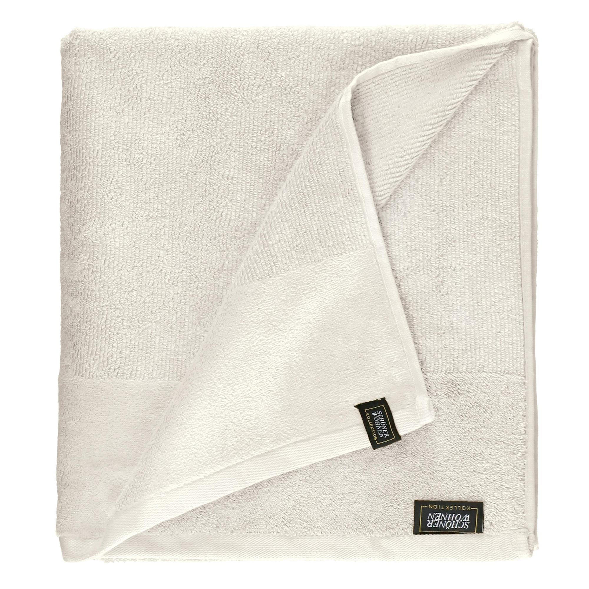 BADETUCH SENSE - Creme, Textil (100/150cm) - Schöner Wohnen