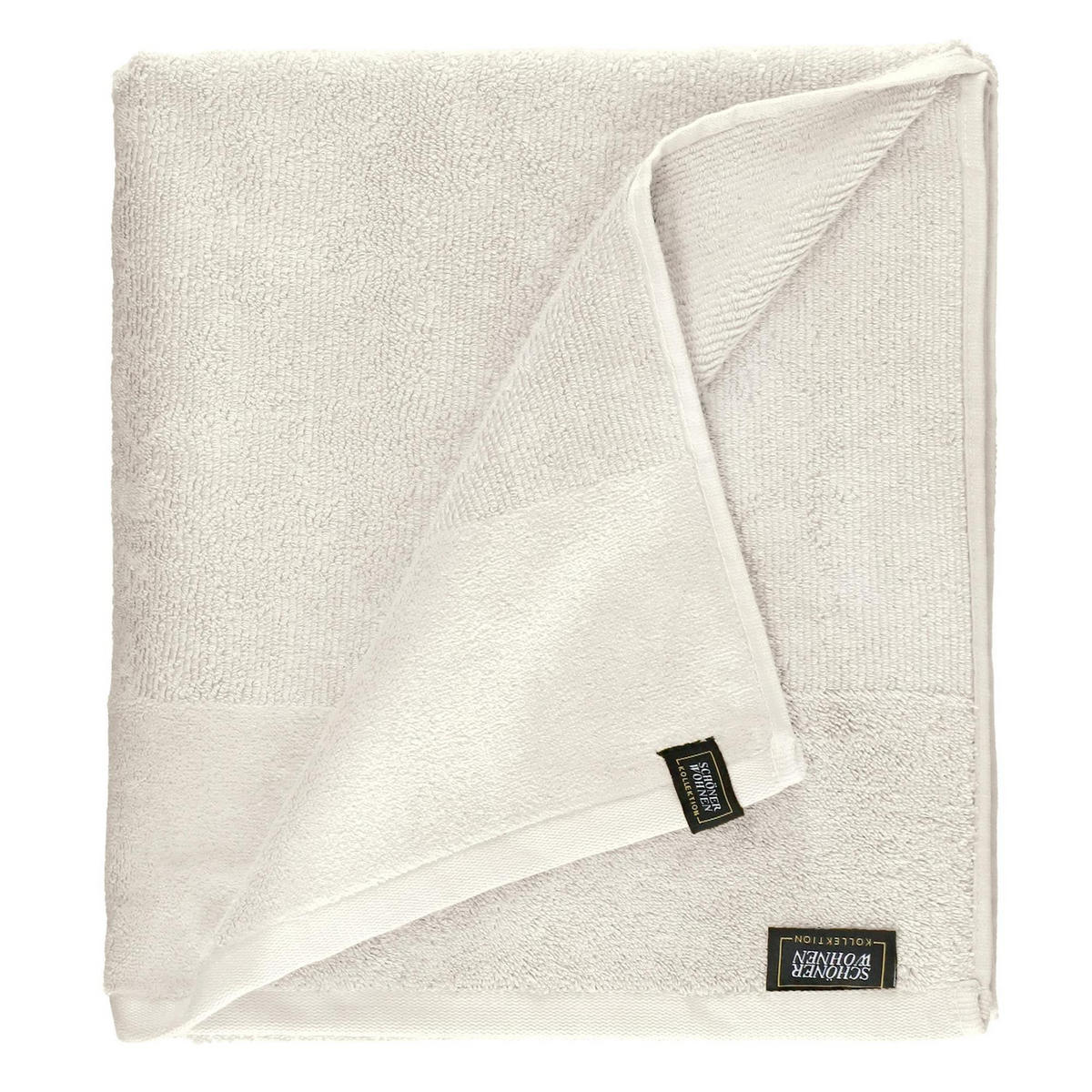 BADETUCH SENSE - Creme, Textil (100/150cm) - Schöner Wohnen