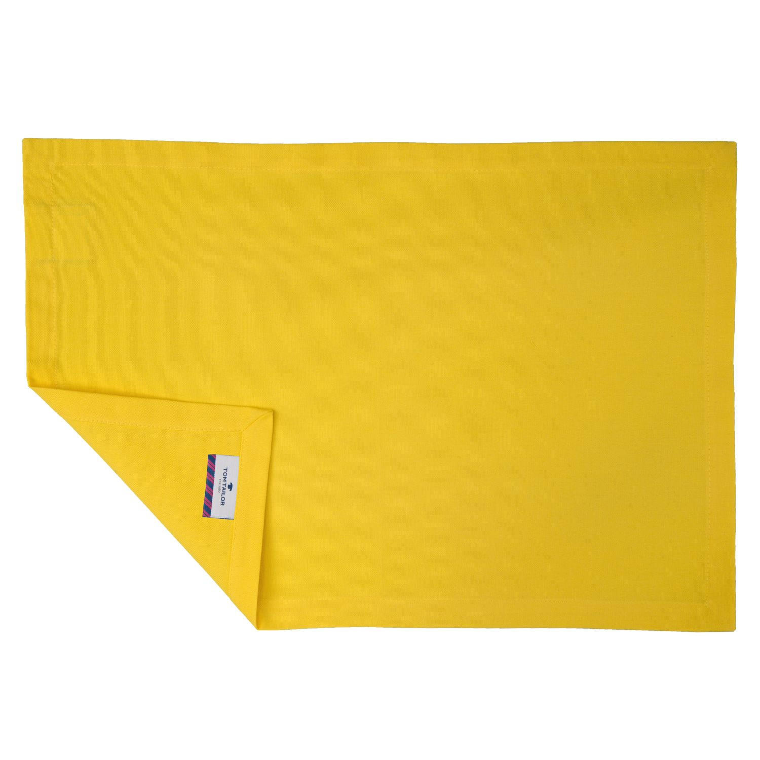 TISCH-SET 6 TEILIG DOVE - Limette, Textil (35/50cm) - Tom Tailor