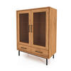 SIDEBOARD LEON Wildeiche - Wildeiche, Holz (97/125/45cm) - byoak