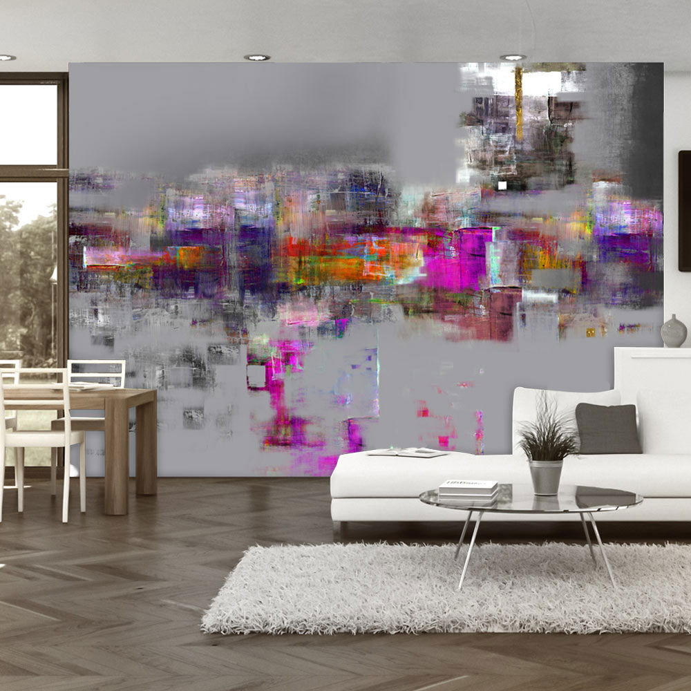 VLIESTAPETE Grau 250/175 cm - Multicolor/Grau, Textil (250/1cm) - KUNSTLOFT