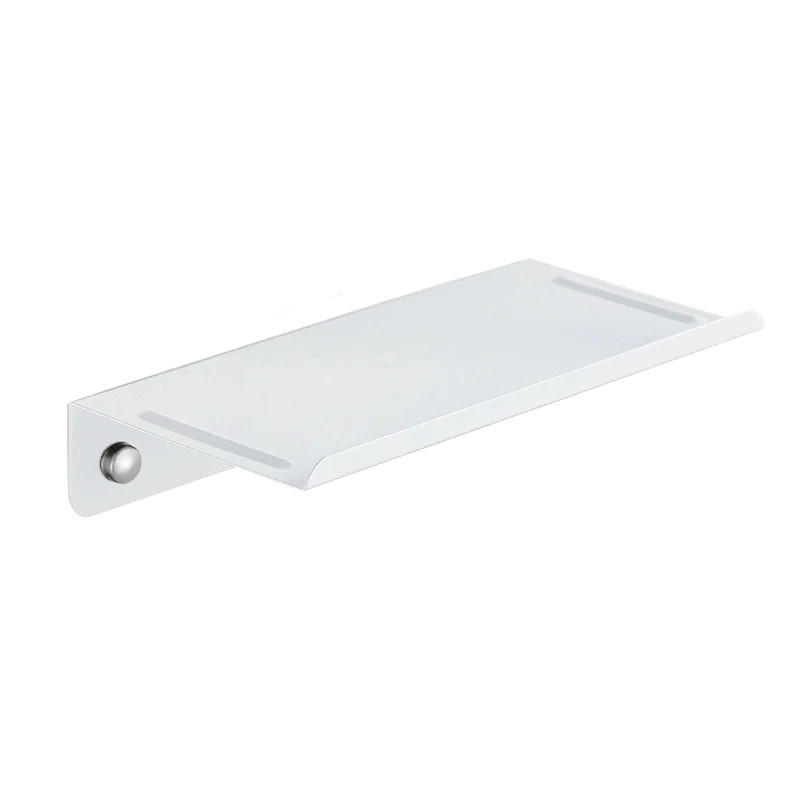 BADEWANNENABLAGE – 18 x 9,5 x 5,5 cm – Weiß - Weiß, Metall (19/7/11cm)
