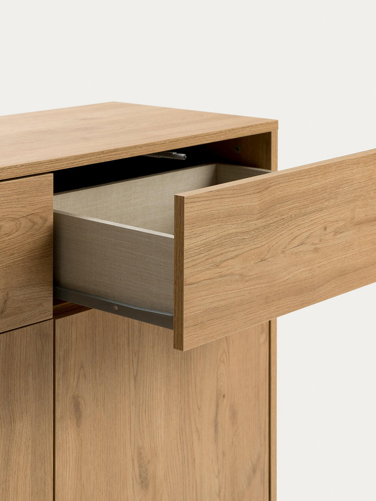 SIDEBOARD Hegas Natur 141.2 cm x 85.1 cm - Braun, Holzwerkstoff (141/85/35cm) - Kenay Home