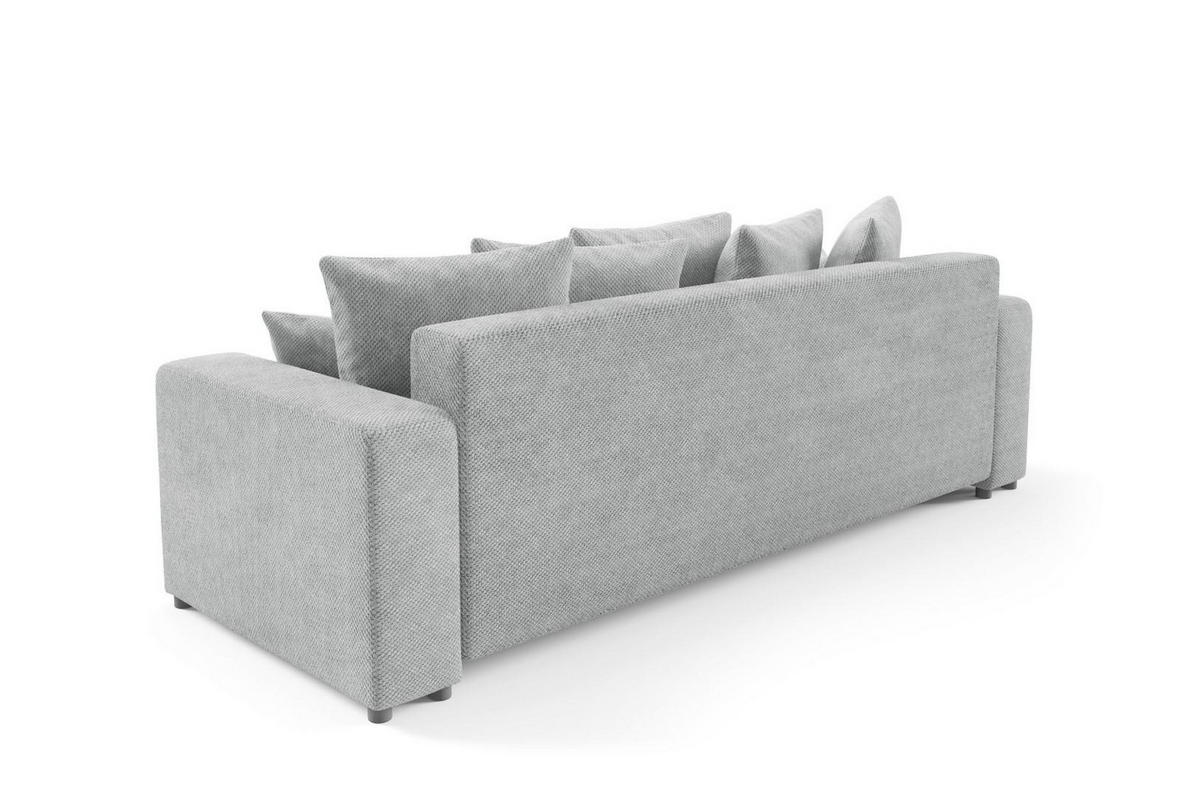 SCHLAFSOFA mit Bettkasten Grau - Grau, Textil (247/88/93cm) - Furnisell