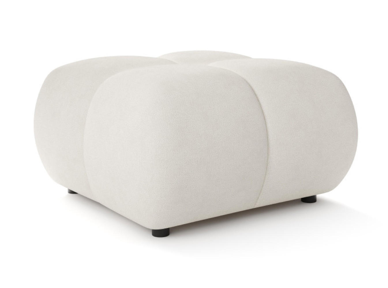 Sepro Meble Pouf Weiß 72x43.5x72 cm