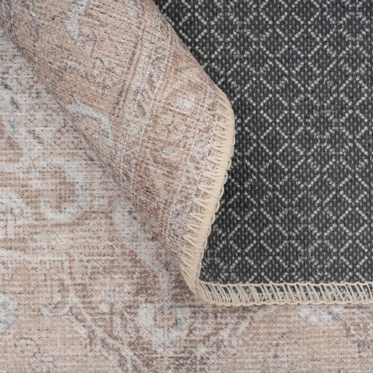 FLACHWEBETEPPICH Zoe Beige - Beige, Textil (280/380cm) - Kukoon Rugs