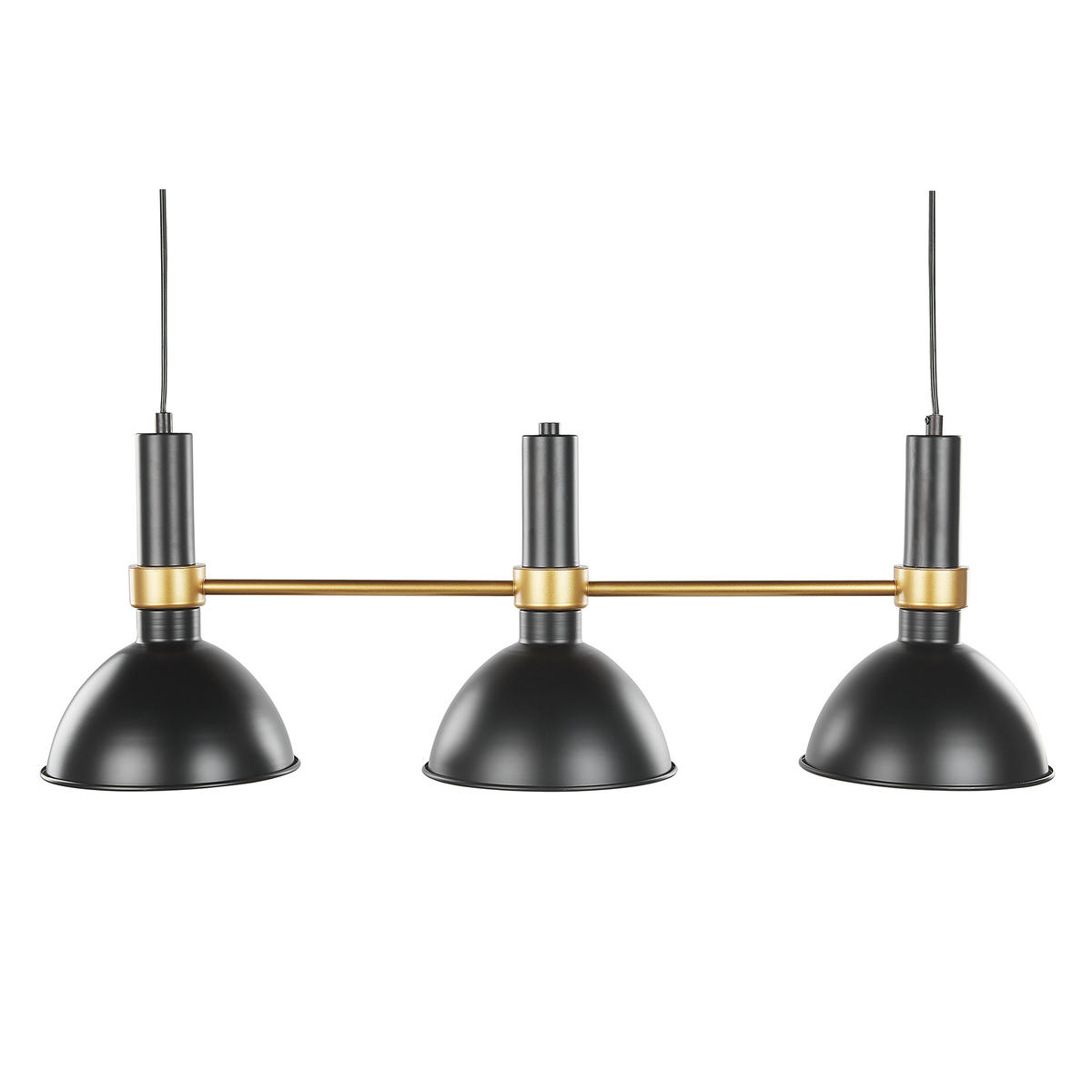 HÄNGELEUCHTE Beles 20/82/107 cm - Schwarz, Metall (20/82/107cm) - Beliani