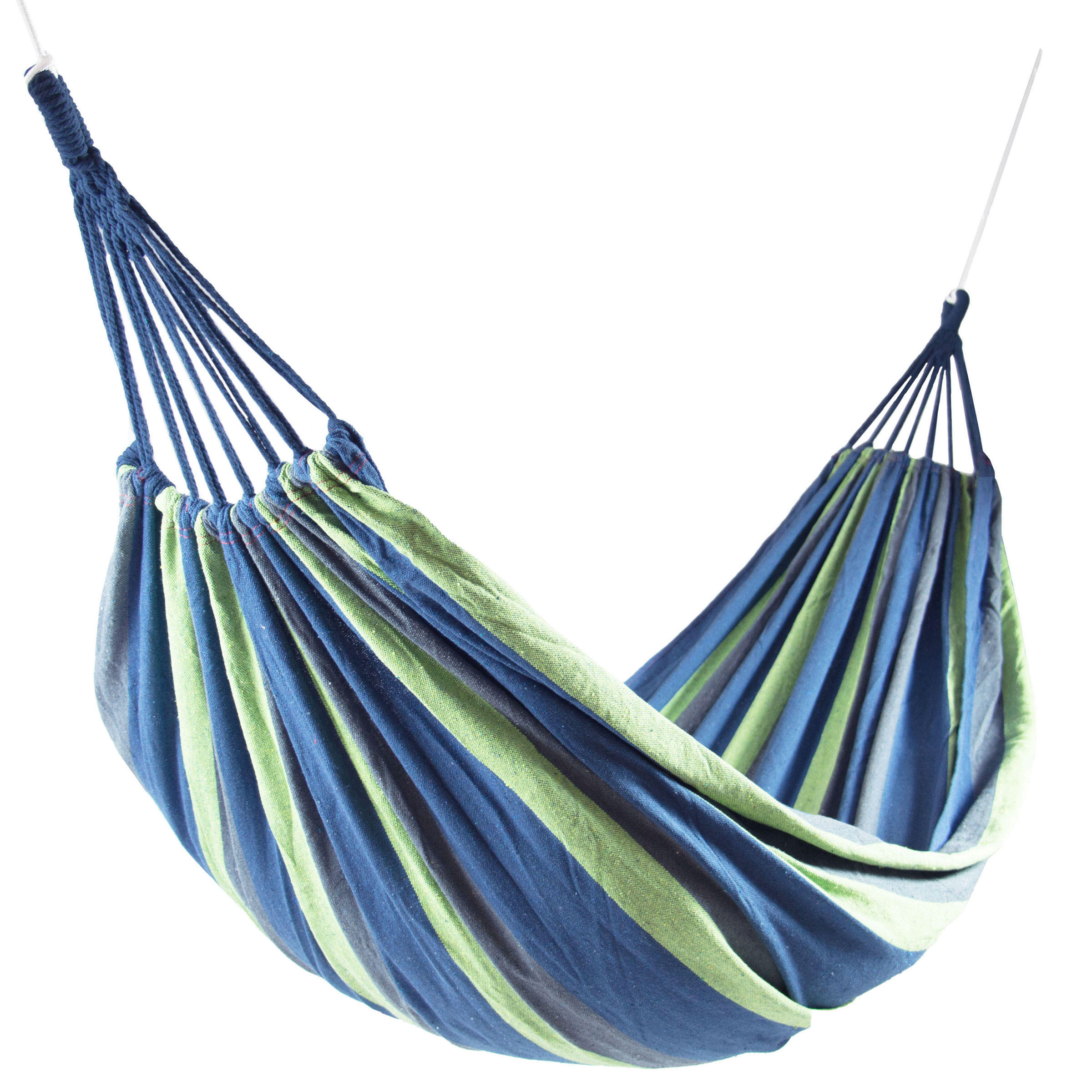 HÄNGEMATTE, 90% Polyester, 10% Baumwolle, Blau - Dunkelblau, Textil (150/1/210cm) - Zollner