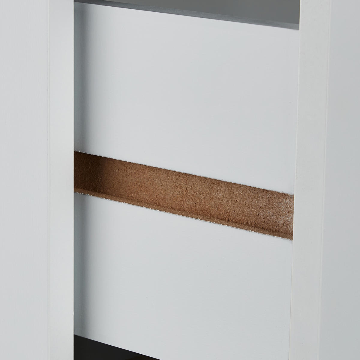 KINDER-KOMMODE - Weiß, Holzwerkstoff (42/105/30cm) - Relaxdays