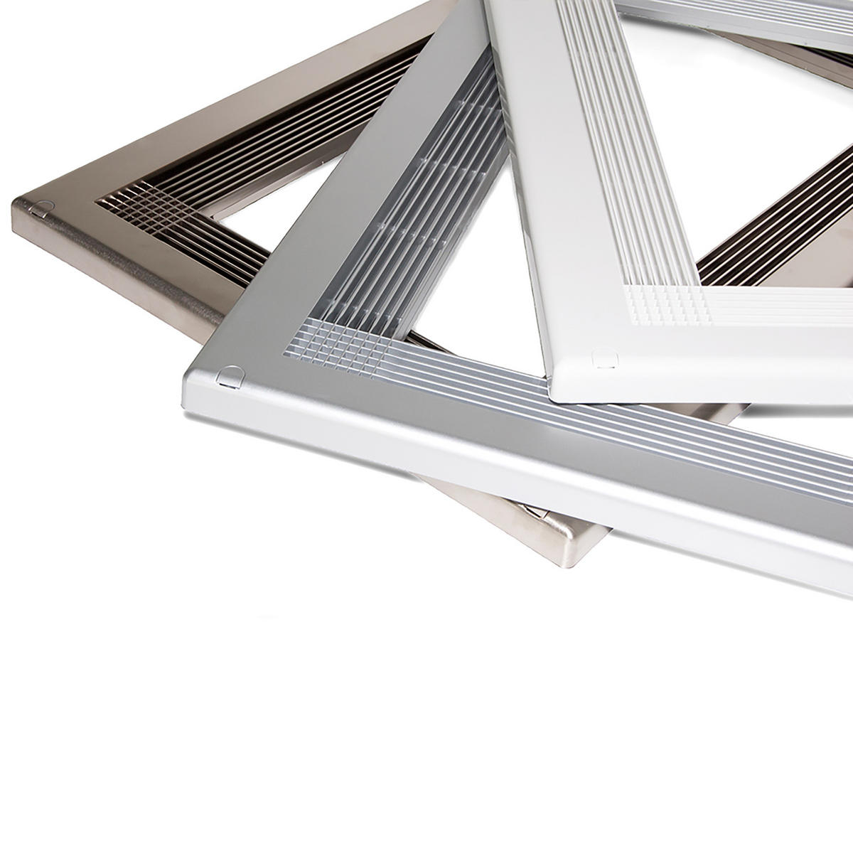 MIKROWELLENRAHMEN zum Einbau in die Küchenzeile, Modul 600mm, 600x400mm, Kunststoff, Nickel satiniert - Grau, Kunststoff (60/40/3cm) - EMUCA