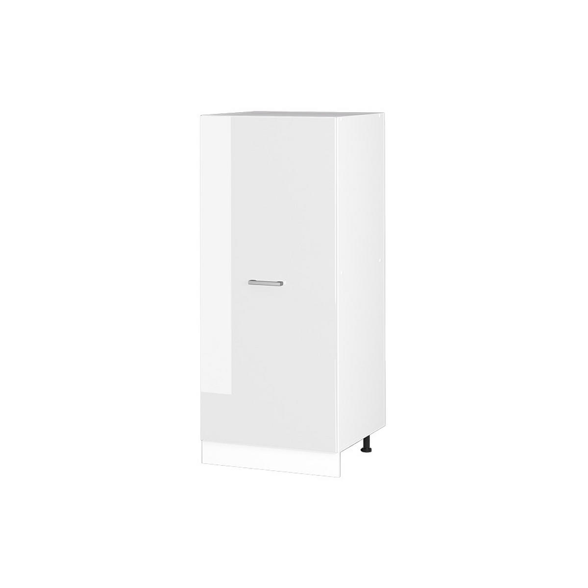 KUCHYŇSKÁ DVÍŘKA R-Line Bílá vysoký lesk - vysoce lesklá bílá, kompozitní dřevo (59.6/132.7/1.6cm) - Vicco