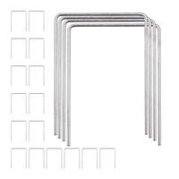 20XKROCKET-TORE - Silberfarben, Metall (11/0.5cm) - Relaxdays