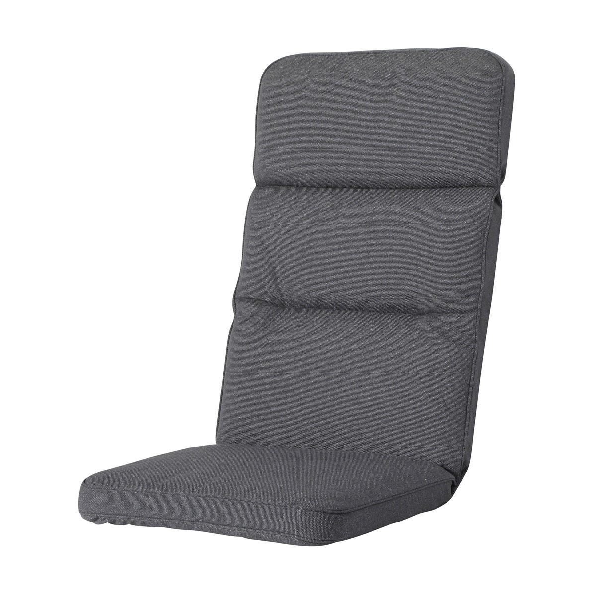 GARTENSTUHLKISSEN Manchester 105/50 cm 2er-Set - Grau, Textil (50/8/105cm) - Madison