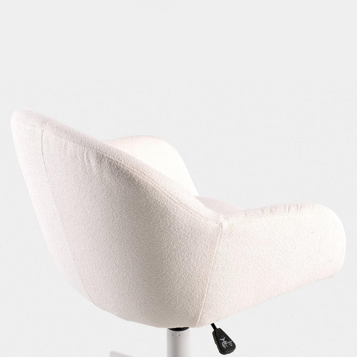 SCHREIBTISCHSTUHL Tasia Beige 56 cm x 78-85,5 cm - Beige, Metall (56/78/58cm)