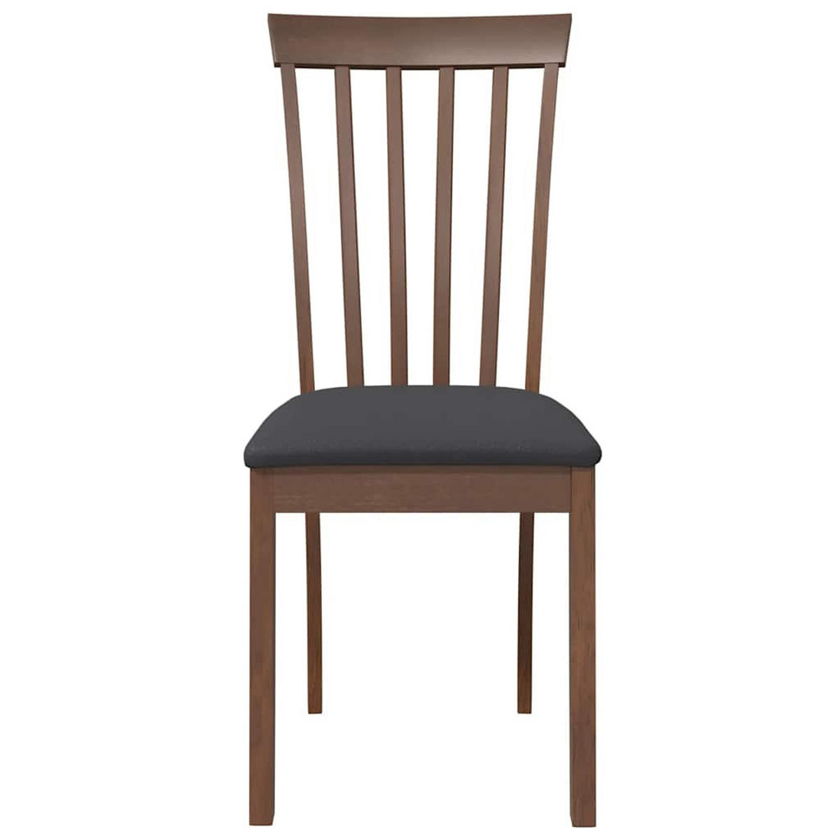 ESSZIMMERSTÜHLE Mit Kissen 2Er Set Braun Massivholz Gummibaum - Braun, Holz (50/94/43cm) - vidaXL