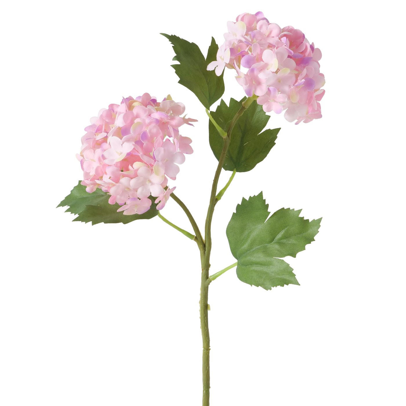 HORTENSIE mit Stiel 13,5/7/35 cm - Rosa, Kunststoff (35cm) - Boltze Home
